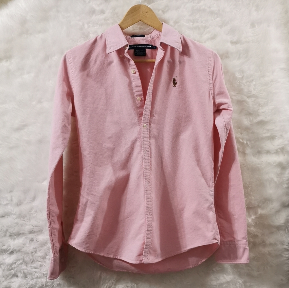 Ralph Lauren Sport Pink Button up